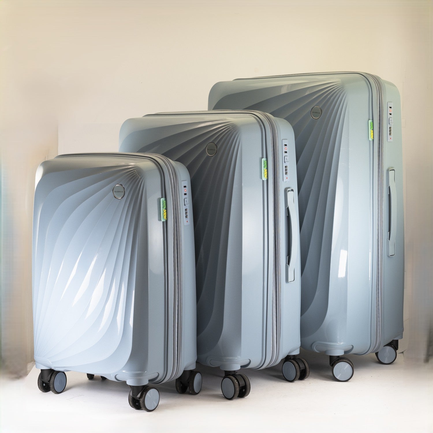КОД: PP23 Комплект куфари BAGSMAG от полипропилен