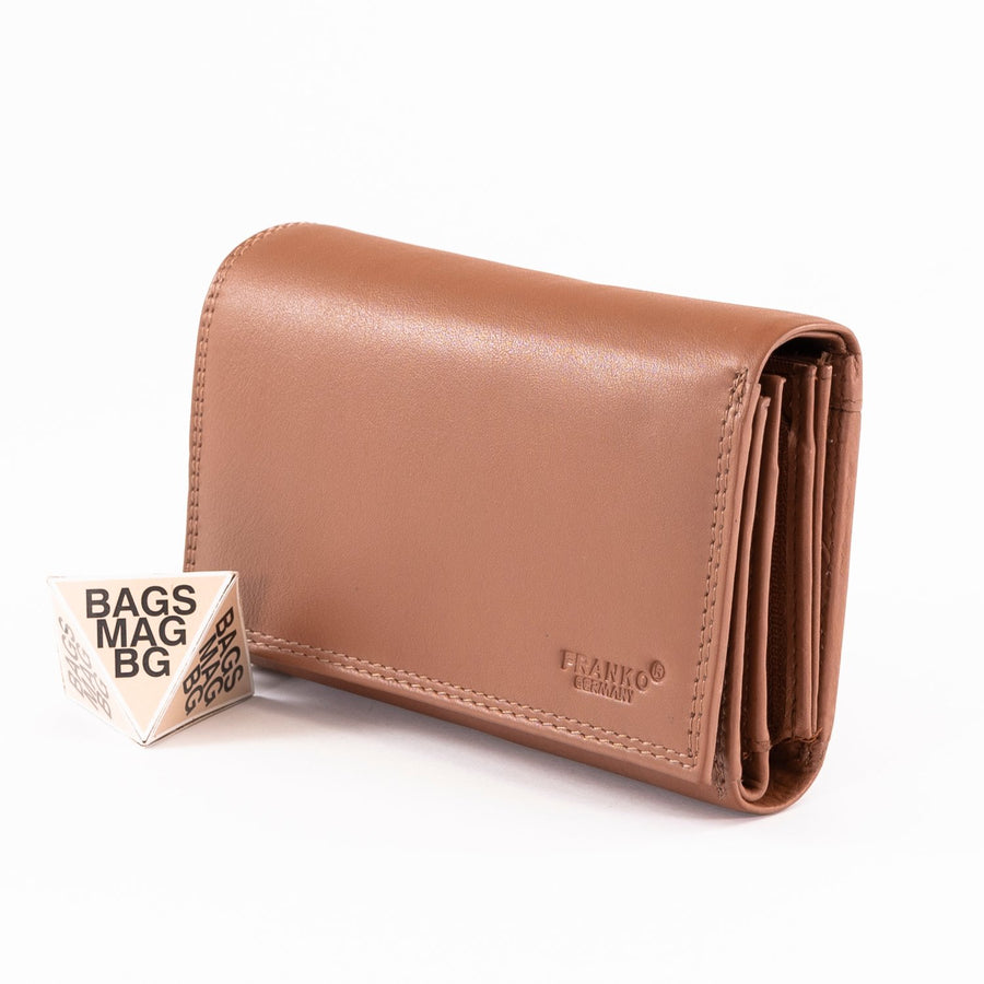 КОД: B55 Дамски портфейл Franko от естествена кожа