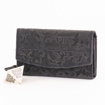 КОД: 379B Дамски портфейл Blue Burry от естествена кожа